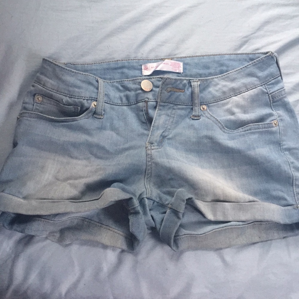 Light Blue Jean Shorts